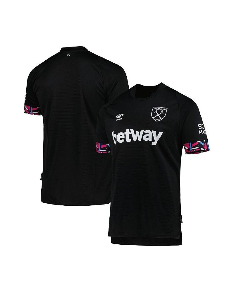 Men's Black West Ham United 2022/23 Away Replica Team Jersey $37.40 Jersey