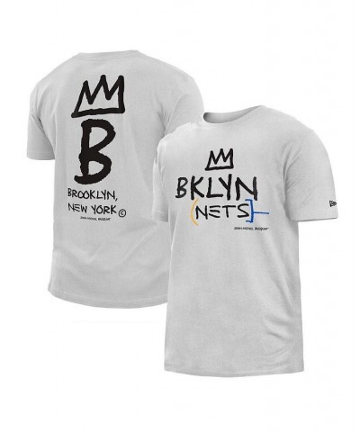 Men's White Brooklyn Nets 2022/23 City Edition Big and Tall T-shirt $24.51 T-Shirts