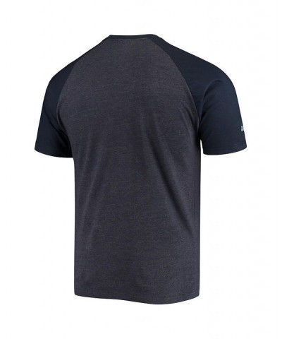 Men's Heathered Navy Minnesota Twins Raglan T-shirt $19.80 T-Shirts