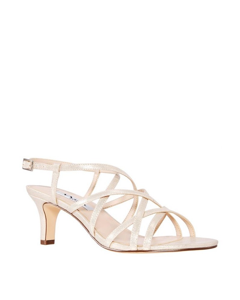 Women's Neptune Evening Sandals Gold $35.09 Shoes