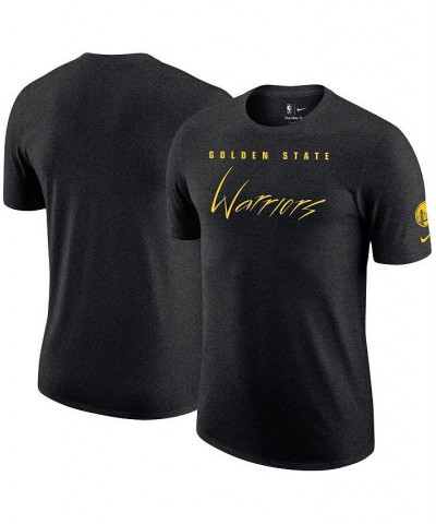 Men's Heather Black Golden State Warriors Courtside Versus Flight Max90 T-shirt $19.78 T-Shirts