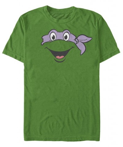 Nickelodeon Teenage Mutant Ninja Turtles Donatello Big Face Short Sleeve T-Shirt Green $17.50 T-Shirts