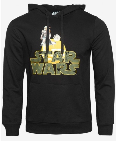 Men's Star Wars Long Sleeves Hoodie Black $17.50 Sweatshirt