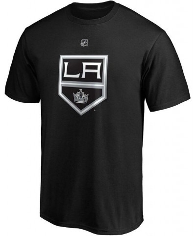 Men's Quinton Byfield Black Los Angeles Kings Authentic Stack Name and Number T-shirt $15.64 T-Shirts