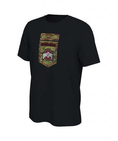 Men's Black Ohio State Buckeyes Veterans Camo T-shirt $20.00 T-Shirts