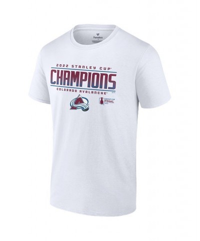 Branded Men's White Colorado Avalanche 2022 Stanley Cup Champions Signature Roster T-Shirt $18.48 T-Shirts