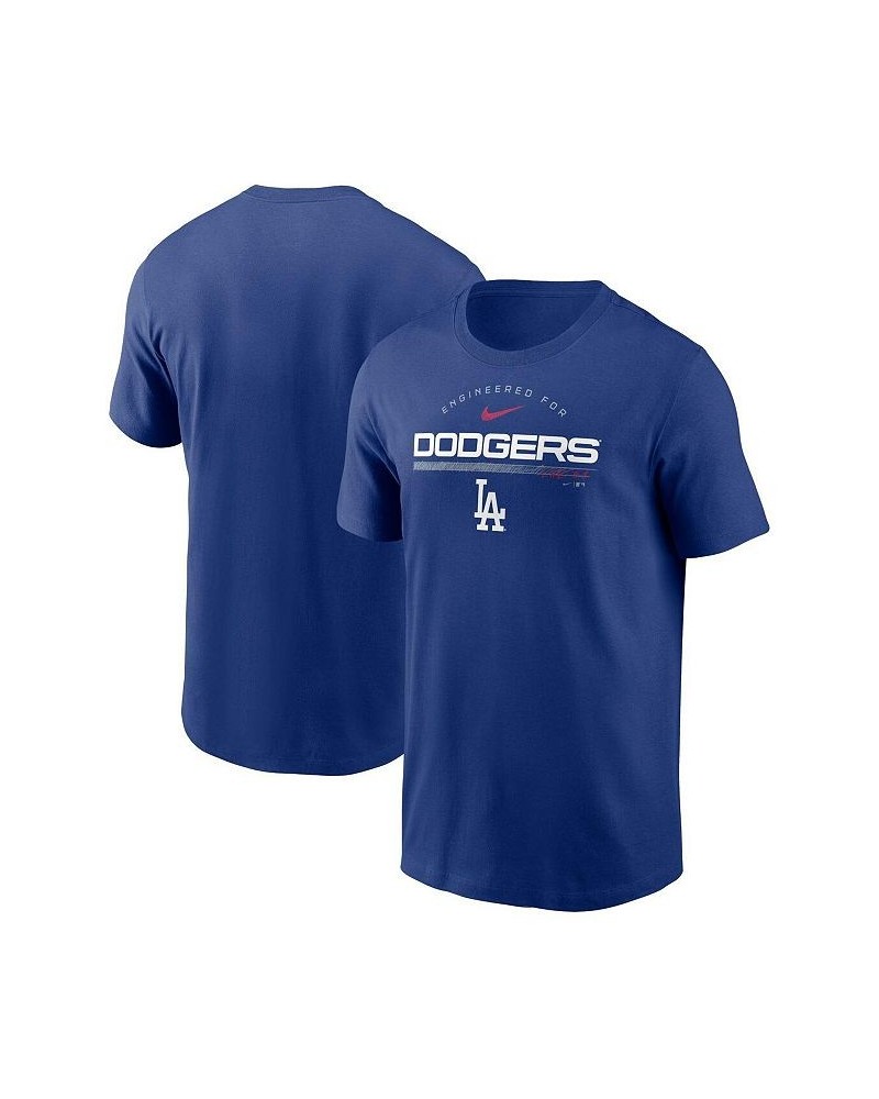 Men's Royal Los Angeles Dodgers Team Engineered Performance T-shirt $26.49 T-Shirts