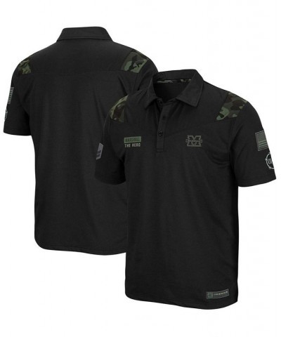 Men's Black Marshall Thundering Herd OHT Military Inspired Appreciation Sierra Polo $23.03 Polo Shirts