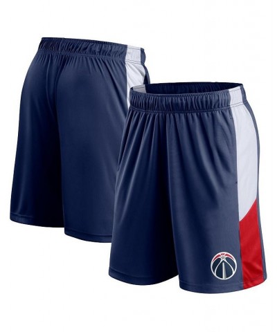 Men's Branded Navy Washington Wizards Champion Rush Practice Performance Shorts $20.51 Shorts