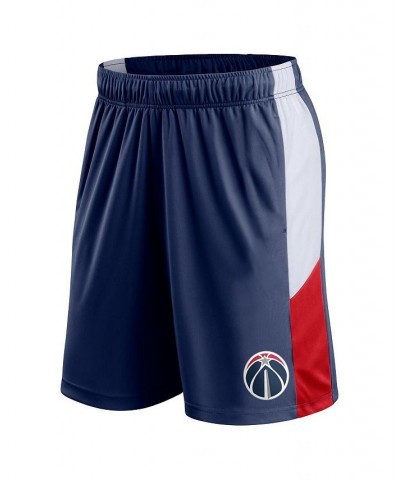 Men's Branded Navy Washington Wizards Champion Rush Practice Performance Shorts $20.51 Shorts