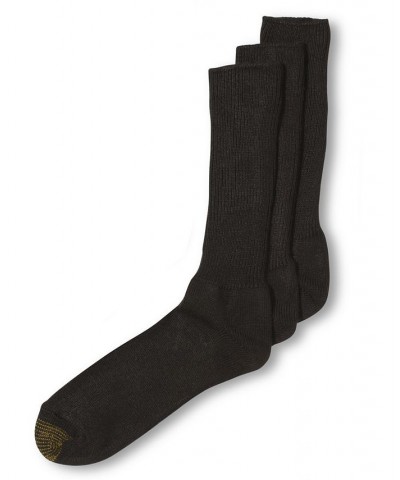 Men's 3- Pack Casual Acrylic Fluffie Socks Brown $9.48 Socks