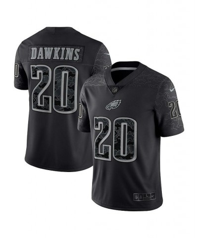 Men's Brian Dawkins Black Philadelphia Eagles Retired Player RFLCTV Limited Jersey $74.10 Jersey