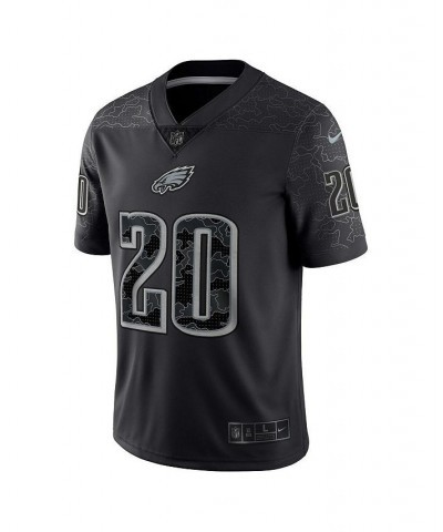 Men's Brian Dawkins Black Philadelphia Eagles Retired Player RFLCTV Limited Jersey $74.10 Jersey