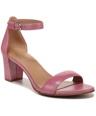 Vera Ankle Strap Sandals Pink $52.00 Shoes