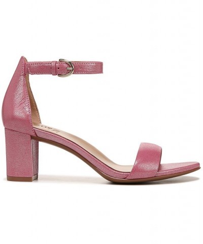 Vera Ankle Strap Sandals Pink $52.00 Shoes