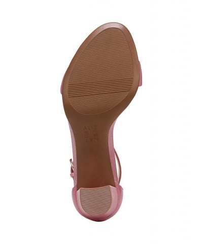 Vera Ankle Strap Sandals Pink $52.00 Shoes