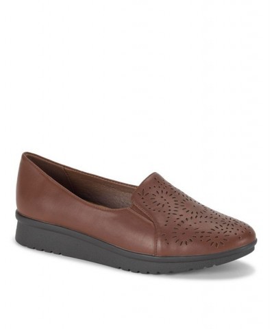 Women's Army Slip-on Loafer Brown $41.87 Shoes