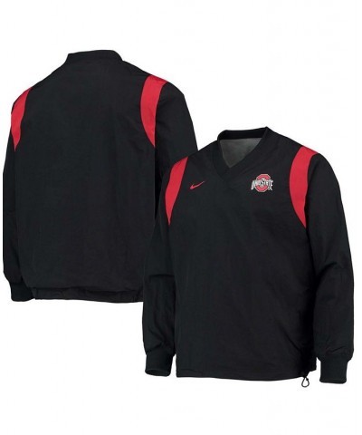 Men's Black Ohio State Buckeyes Rev Pullover Windbreaker Jacket $36.55 Jackets