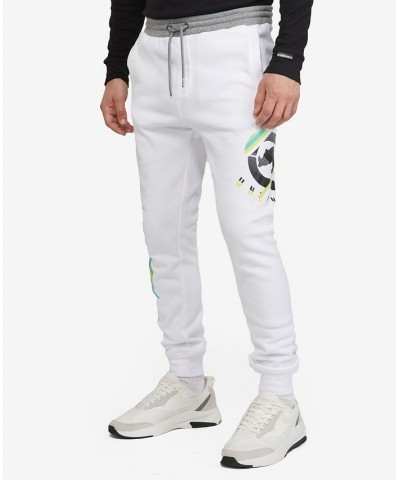 Men's Big and Tall Cover Levels Joggers White $25.52 Pants