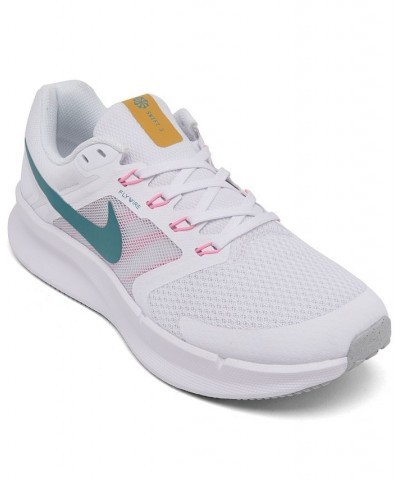 Women's Run Swift 3 Running Sneakers White $43.35 Shoes