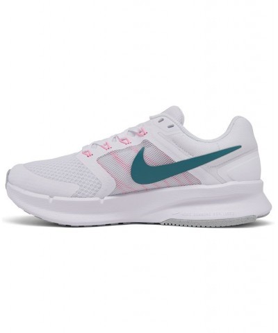 Women's Run Swift 3 Running Sneakers White $43.35 Shoes