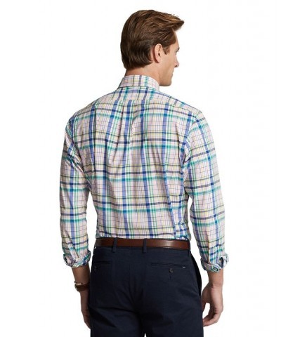 Men's Classic-Fit Stretch Poplin Shirt PD04 $40.50 Shirts