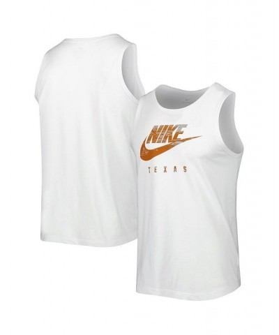 Men's White Texas Longhorns Spring Break Futura Performance Tank Top $20.70 T-Shirts