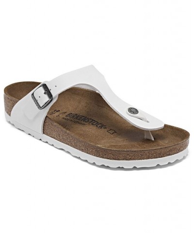 Women's Gizeh Birko-Flor Sandals White $48.40 Shoes