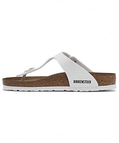 Women's Gizeh Birko-Flor Sandals White $48.40 Shoes