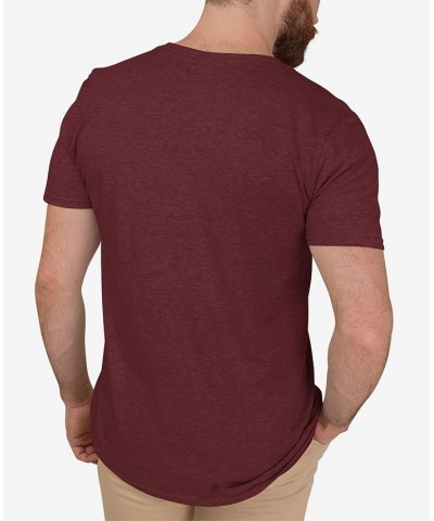 Men's Short Sleeves Premium Blend Word Art T-shirt Red $26.09 Shirts