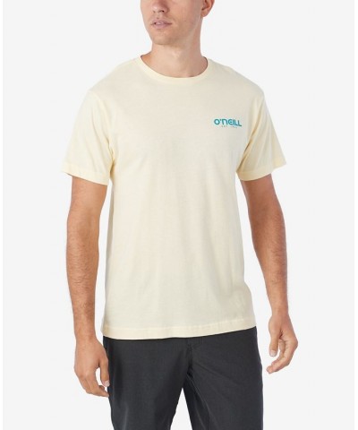 Men's Early Bird Short Sleeve T-shirt Yellow $14.78 T-Shirts