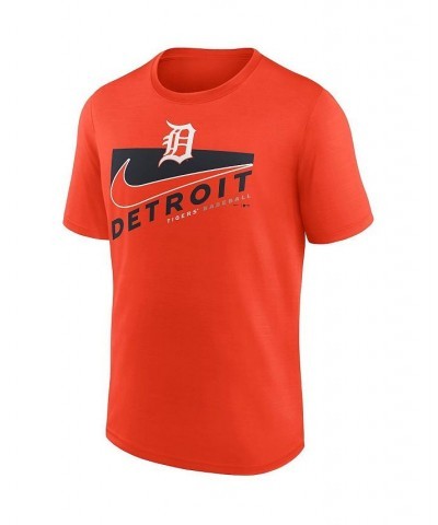 Men's Orange Detroit Tigers Swoosh Town Performance T-shirt $23.84 T-Shirts