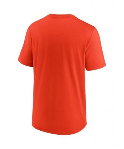 Men's Orange Detroit Tigers Swoosh Town Performance T-shirt $23.84 T-Shirts