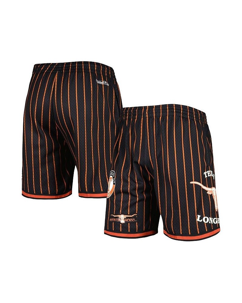 Men's Black Texas Longhorns City Collection Mesh Shorts $47.30 Shorts