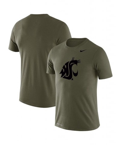 Men's Olive Washington State Cougars Tonal Logo Legend Performance T-shirt $23.50 T-Shirts