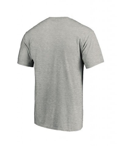 Men's Branded Heather Gray Seattle Kraken Big and Tall Primary Logo T-shirt $18.01 T-Shirts