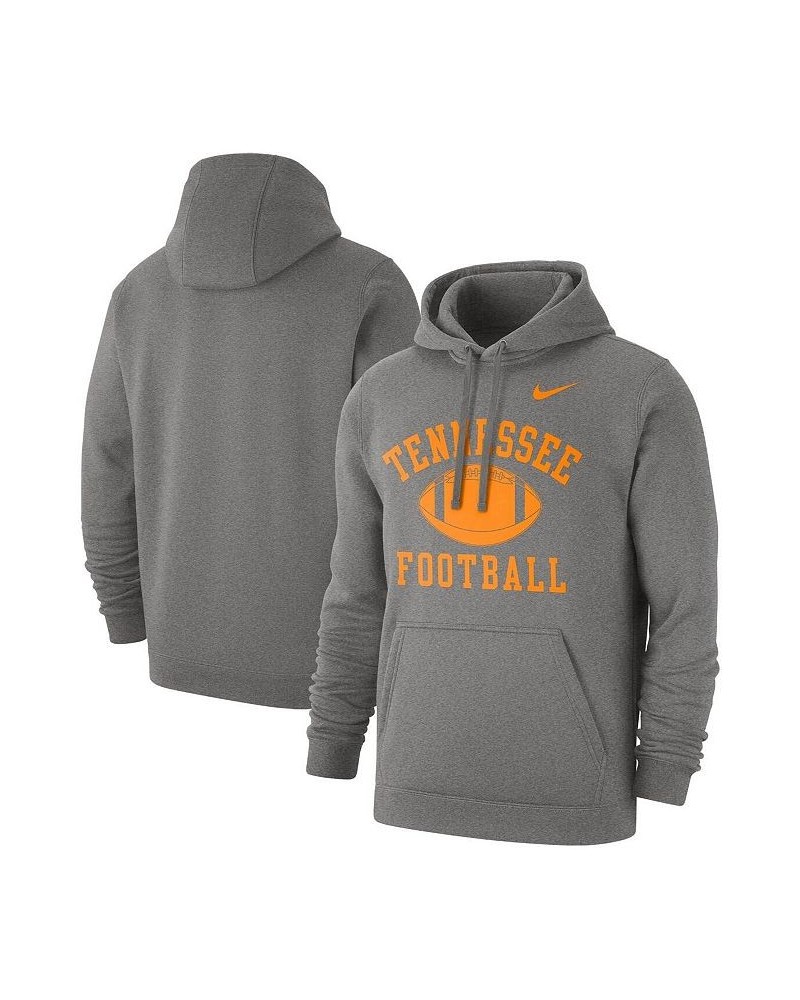 Men's Heathered Gray Tennessee Volunteers Football Club Pullover Hoodie $30.75 Sweatshirt