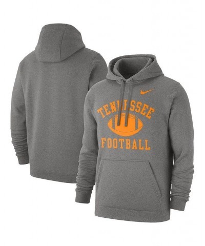 Men's Heathered Gray Tennessee Volunteers Football Club Pullover Hoodie $30.75 Sweatshirt