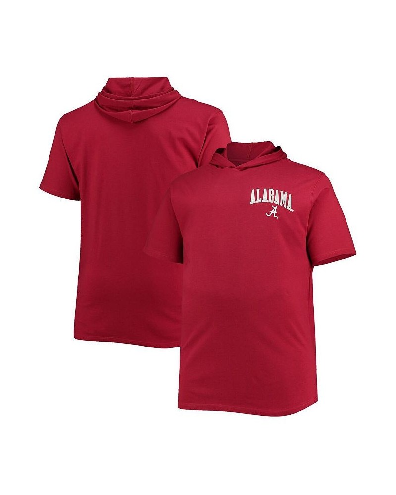 Men's Crimson Alabama Crimson Tide Big and Tall Team Hoodie T-shirt $24.00 T-Shirts