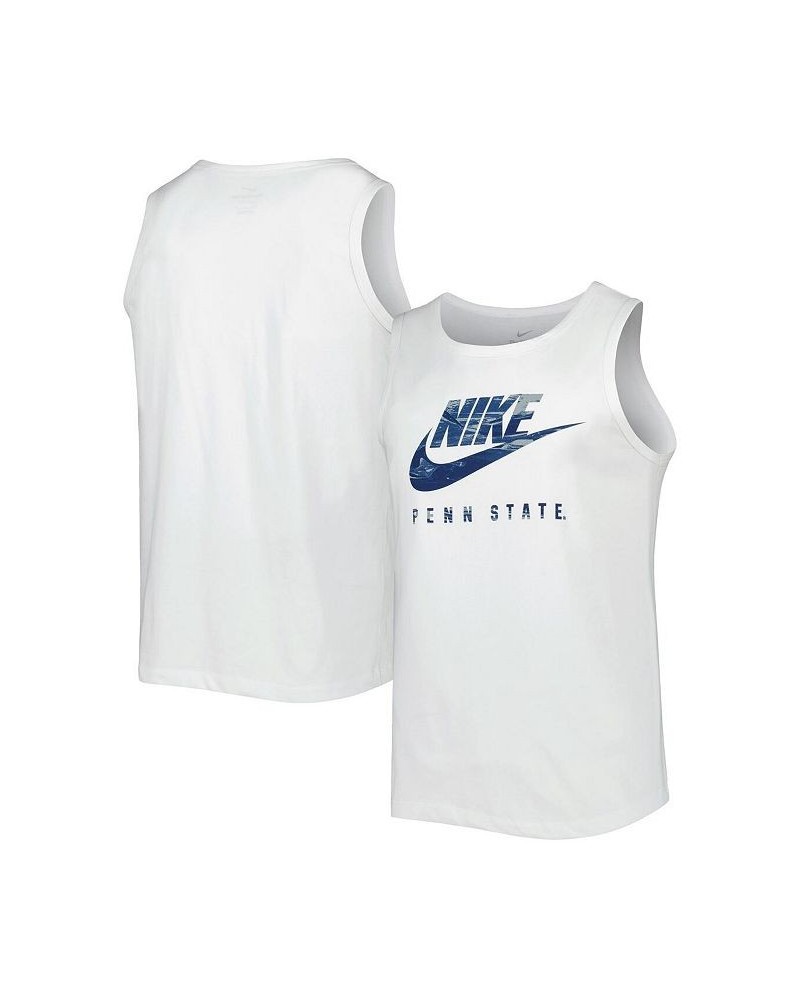 Men's White Penn State Nittany Lions Spring Break Futura Performance Tank Top $24.74 T-Shirts