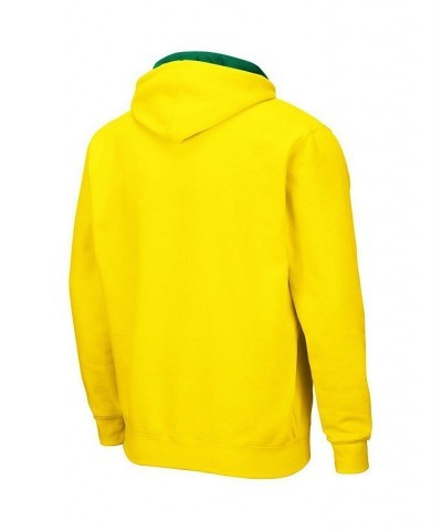 Men's Yellow Oregon Ducks Arch & Logo 3.0 Full-Zip Hoodie $32.39 Sweatshirt