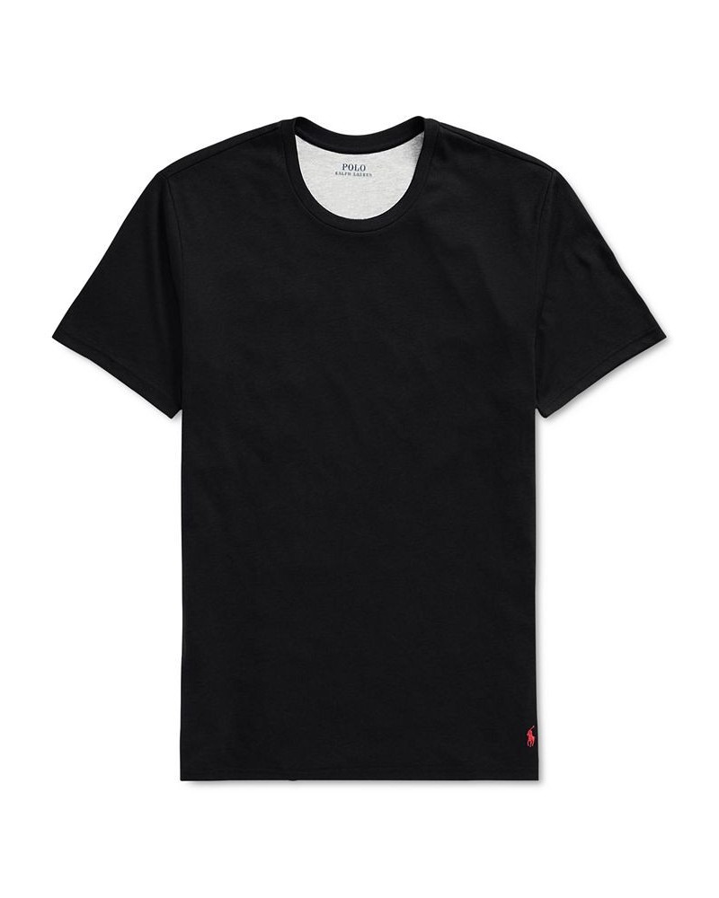 Men's Supreme Comfort Sleep T-Shirt Black $22.55 Pajama