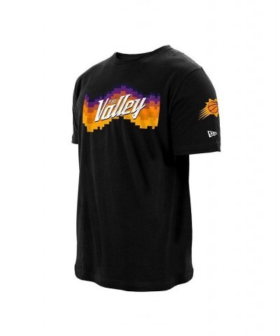 Men's Black Phoenix Suns 2020/21 City Edition T-shirt $20.58 T-Shirts