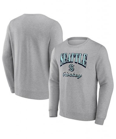 Men's Branded Heather Gray Seattle Kraken Special Edition 2.0 Pullover Sweatshirt $26.95 Sweatshirt