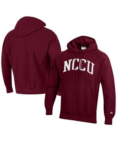 Men's Maroon North Carolina Central Eagles Tall Arch Pullover Hoodie $52.24 Sweatshirt