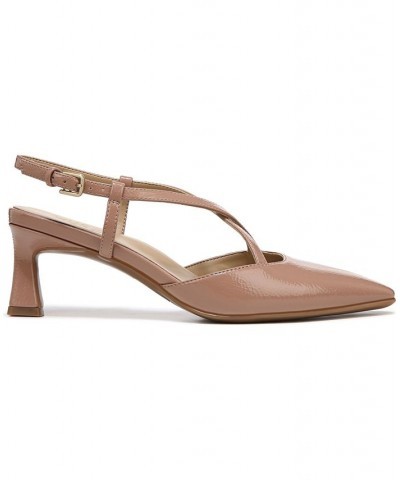 Tahira Slingback Pumps Brown $45.78 Shoes