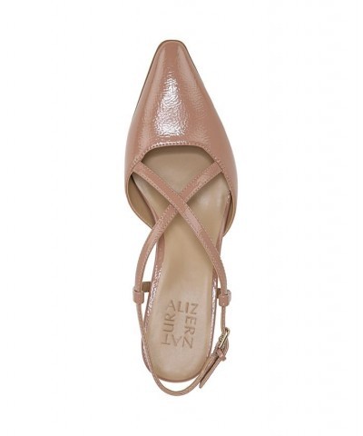 Tahira Slingback Pumps Brown $45.78 Shoes