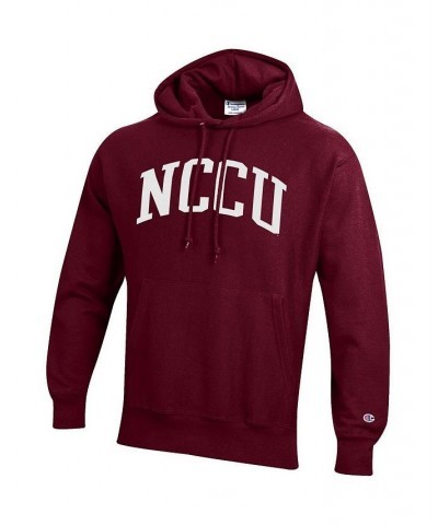 Men's Maroon North Carolina Central Eagles Tall Arch Pullover Hoodie $52.24 Sweatshirt