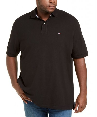 Men's Big & Tall Classic-Fit Ivy Polo Black $29.40 Polo Shirts