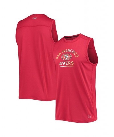 Men's Scarlet San Francisco 49ers Rebound Tank Top $27.50 T-Shirts